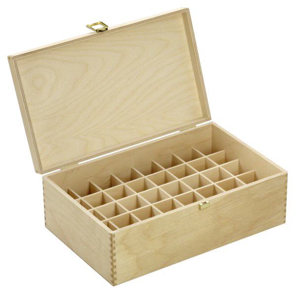 Holzbox Grösse 30 aus hellem Birkenholz