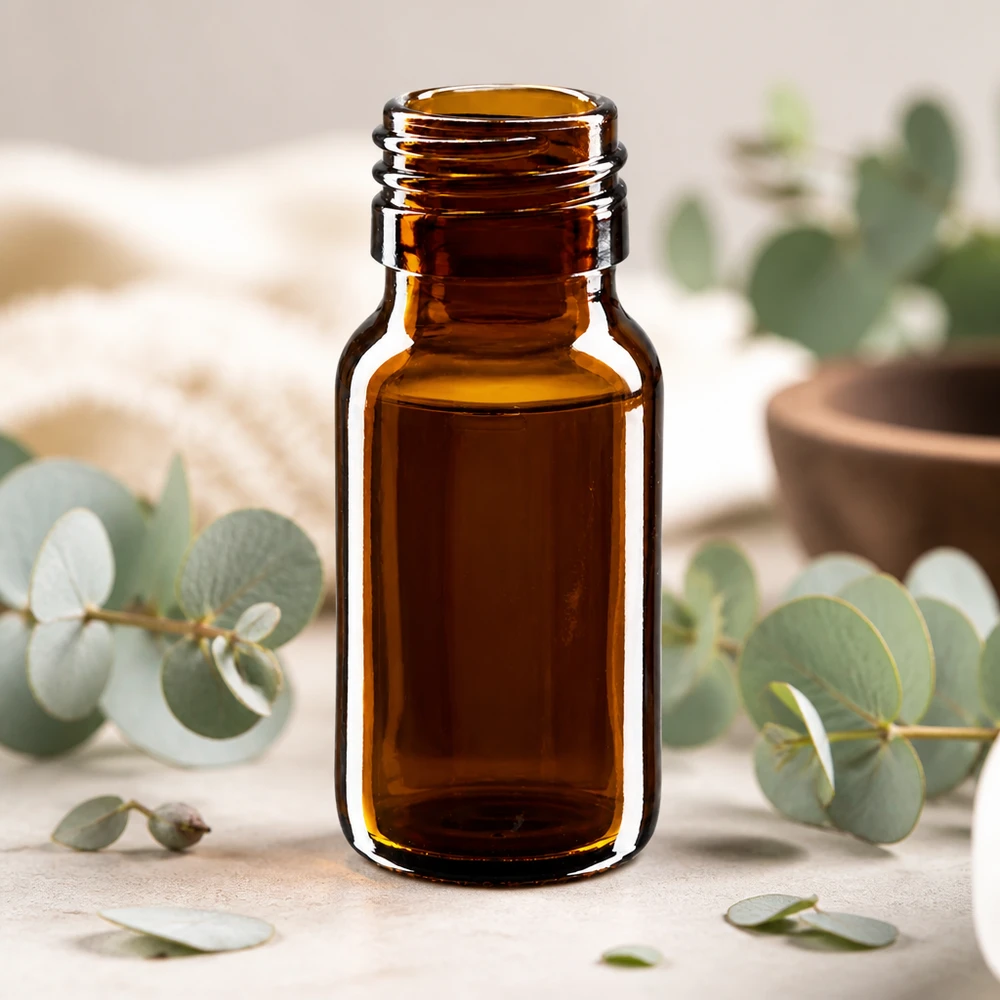 30ml Medizinflasche braun, ohne Verschluss PP28 ApoGlas Handliche braune 30ml Glasflasche PP28 Format perfekt für ätherische Öle und Extrakte