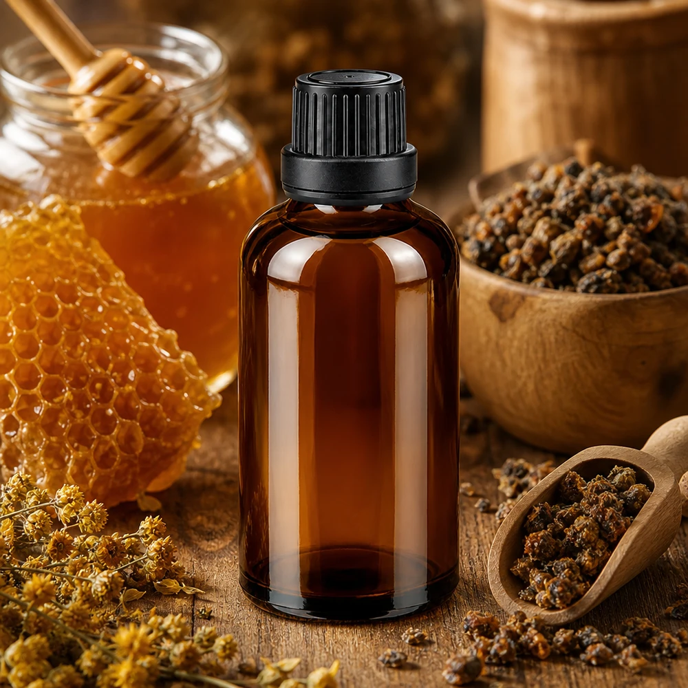 Apothekenflasche braun 50ml Schraubverschluss schwarz Dichteinlage Originalitätsverschluss Kleine braune Glasflasche 50ml mit Kindersicherheitsverschluss für Naturheilkunde und Imkerei