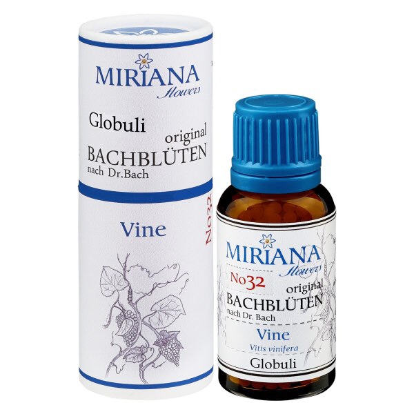 32 Vine, 20g Bach-Globuli, MirianaFlowers 32 Vine, 20g Bach-Globuli, MirianaFlowers