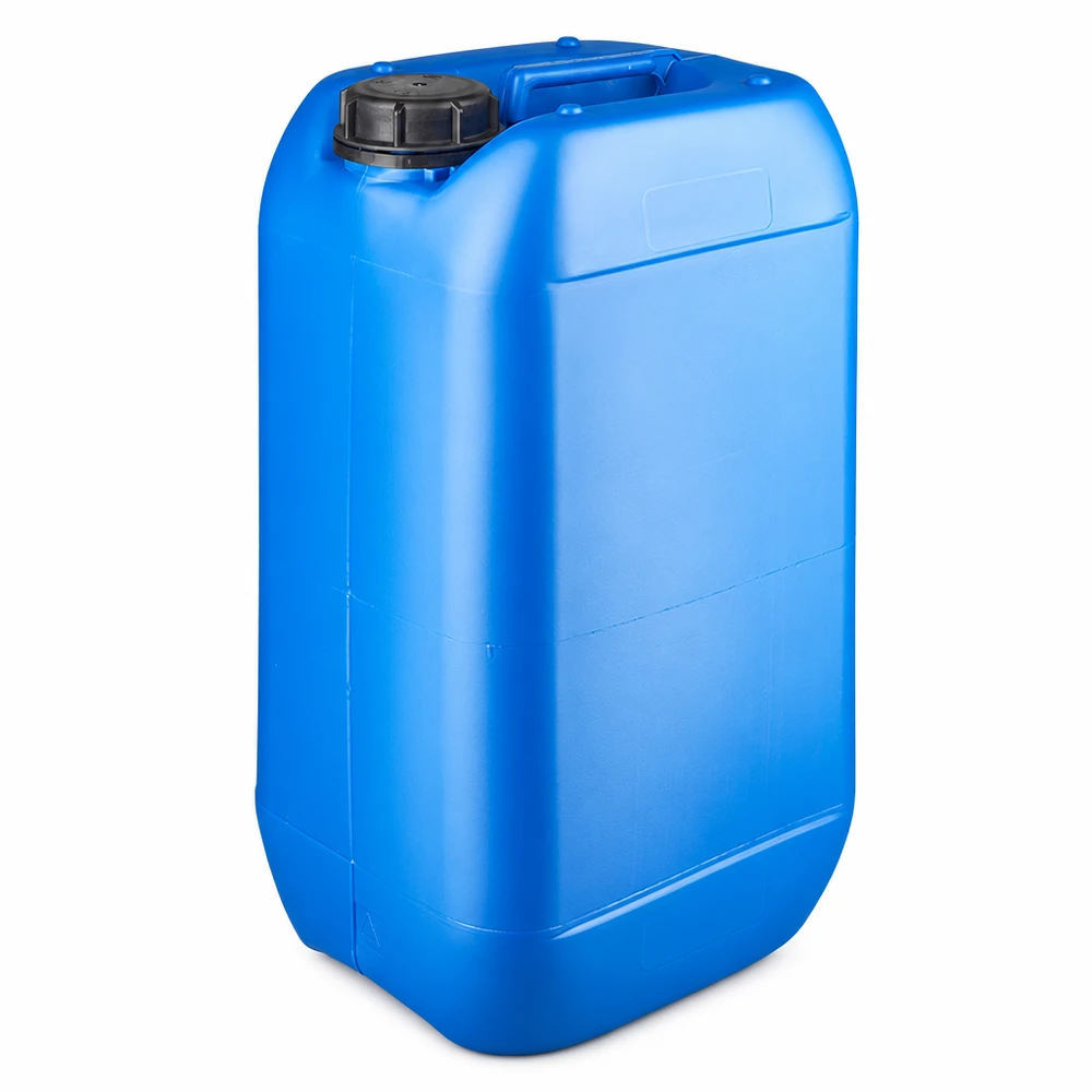 Kanister 15 Liter blau mit Schraubverschluss Originalitätsverschluss 15L HDPE Kanister blau mit OV Verschluss für sichere Flüssigkeitsaufbewahrung