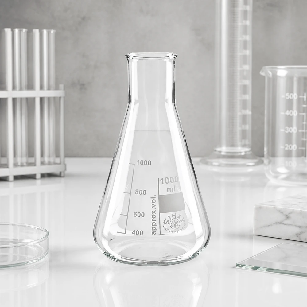 Erlenmeyerkolben 300ml Weithals