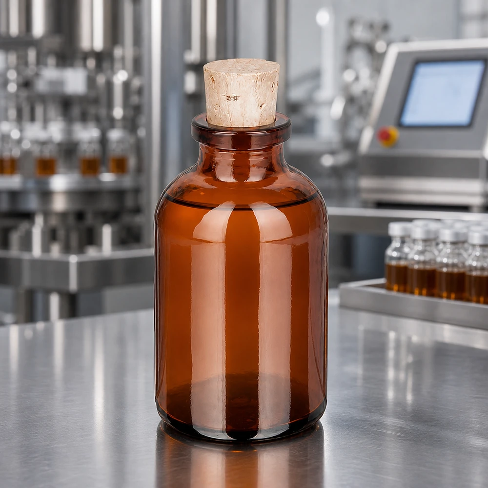 Flasche Braunglas 30ml mit Korken 11/14mm Dunkles Braunglas 30ml Flasche mit Korken luftdicht für Essenzen