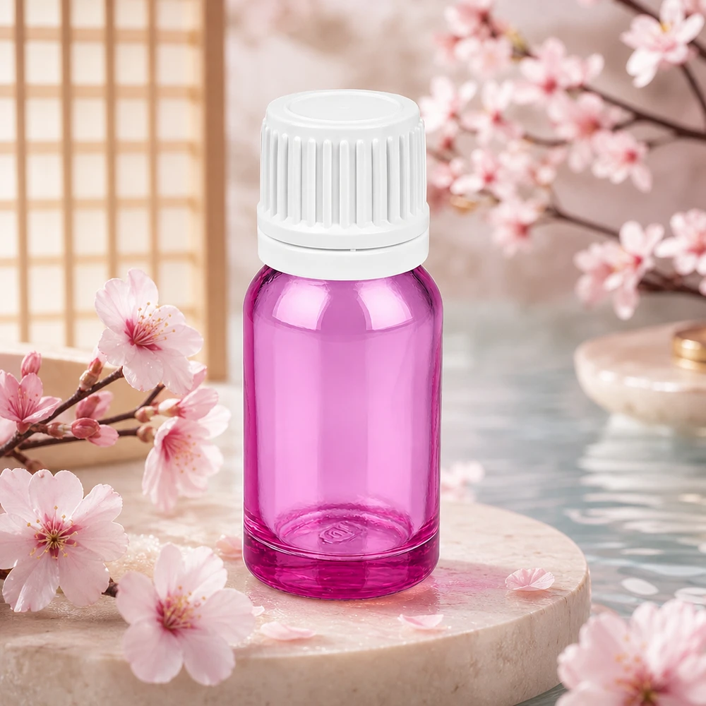 10ml Flasche 11mm Schraubverschluss weiss Originalität Schraubverschlusserschluss PurpleLine UT18/10 10ml Glasflasche PurpleLine ideal für DIY-Kosmetik und selbstgemachte Parfums