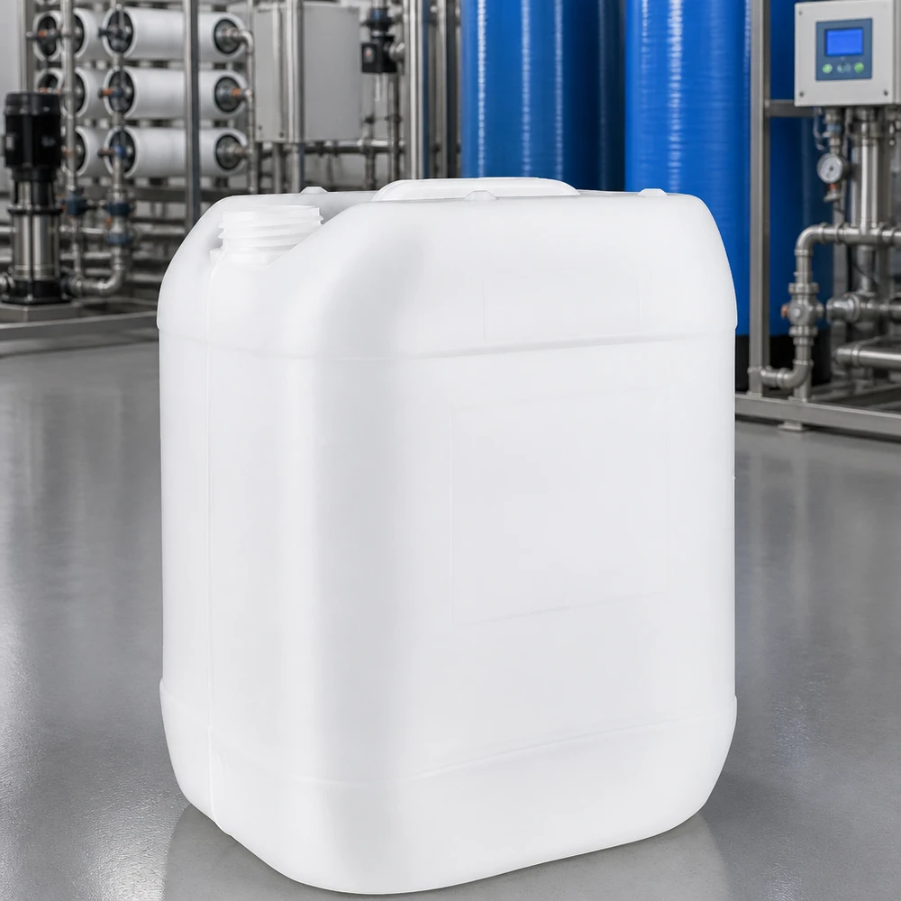 Kanister 20 Liter ohne Verschluss Stapelbarer Hobbock 20 Liter ohne Verschluss mit Griffmulde für Transport und Lagerung
