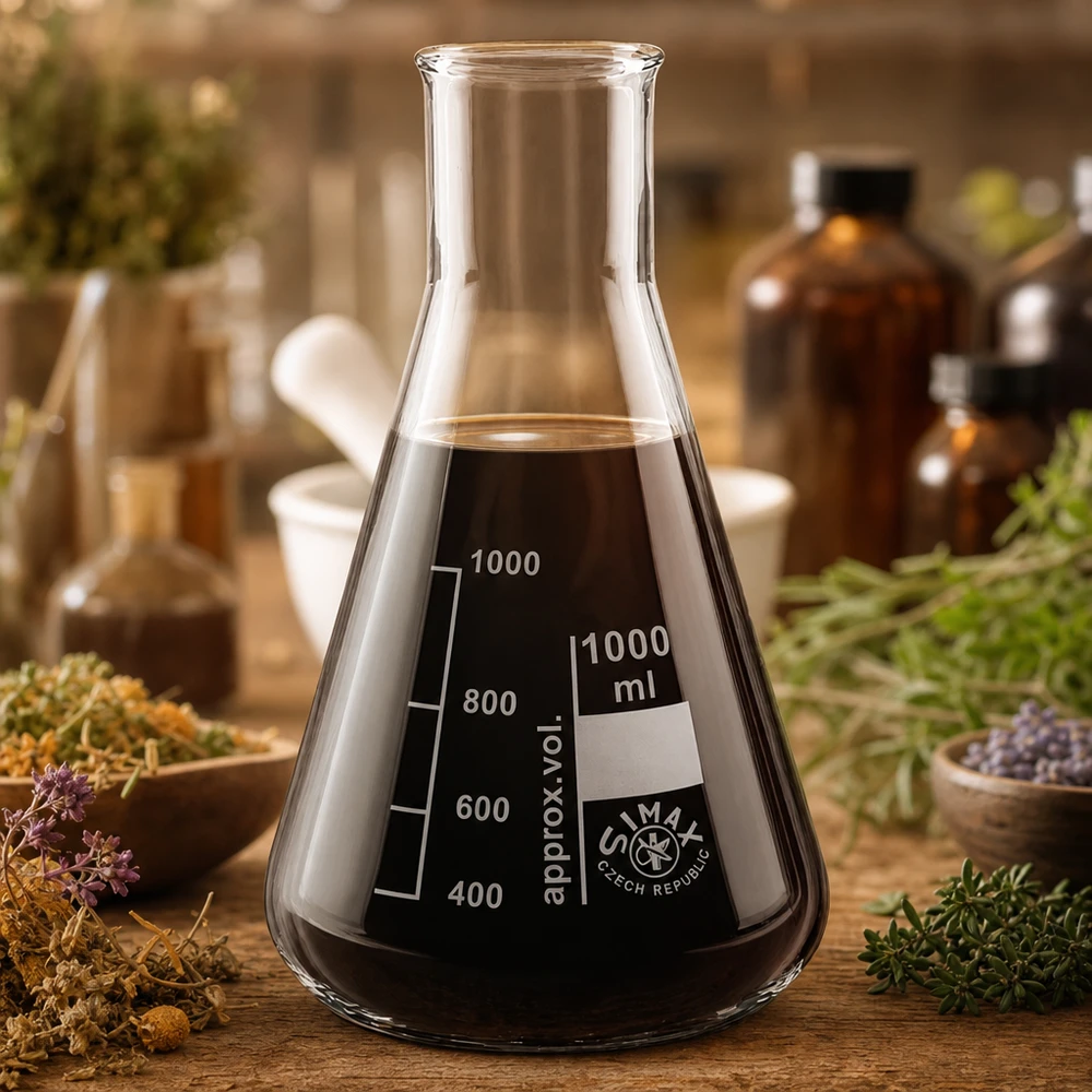 Erlenmeyerkolben 300ml Weithals Messkolben 300ml transparent mit Skala und weitem Hals für chemische Analysen