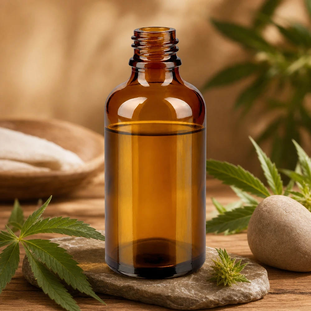 Braune 50ml Apothekenflasche aus stabilem Glas für sichere Aufbewahrung flüssiger Wirkstoffe