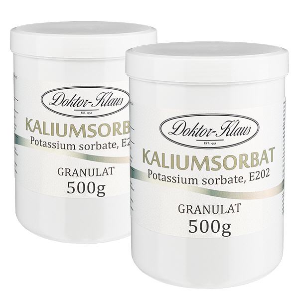 Kaliumsorbat (Potassium Sorbate) 1kg Doktor-Klaus Kaliumsorbat (Potassium Sorbate) 1kg Doktor-Klaus