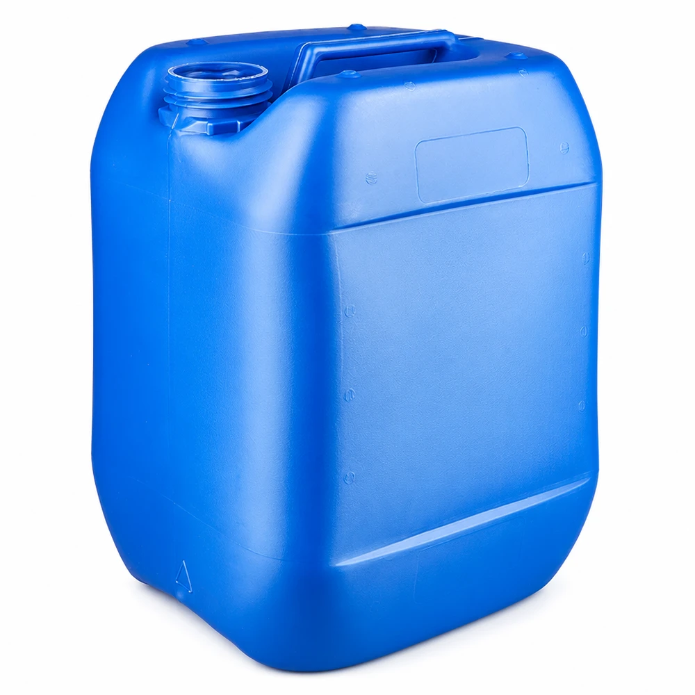 10 Liter Kanister blau rechteckig ohne Deckel für Wasser und Chemikalien