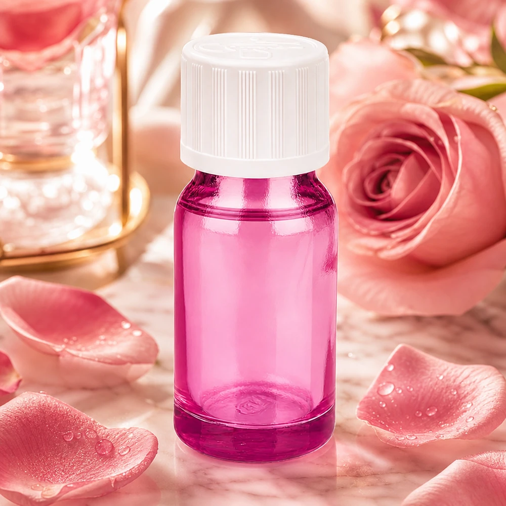 10ml Tropfflasche 1.2mm weiß Standard Kindersicher PurpleLine.UT18/10 Kompakte 10ml Flasche mit Tropfeinsatz für kontrollierte Abgabe von Flüssigkeiten