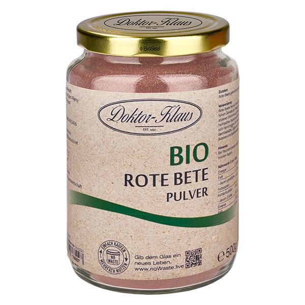 Rote Bete Pulver Bio 500g Doktor-Klaus noWaste Rote Bete Pulver Bio 500g Doktor-Klaus noWaste