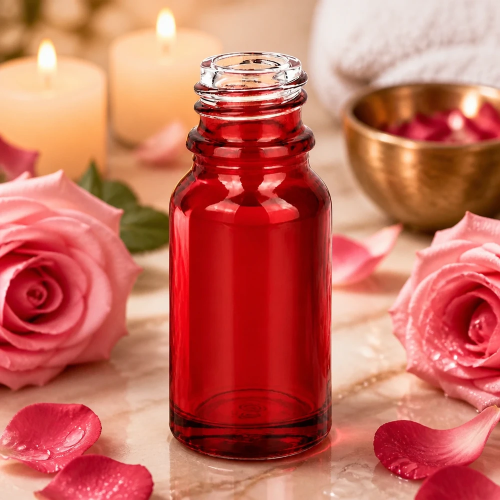 10ml Apothekenflasche RedLine UT18/10 UNiTWIST Professionelle 10ml RedLine Flasche UT18/10 für sichere Aufbewahrung von Tinkturen und Extrakten