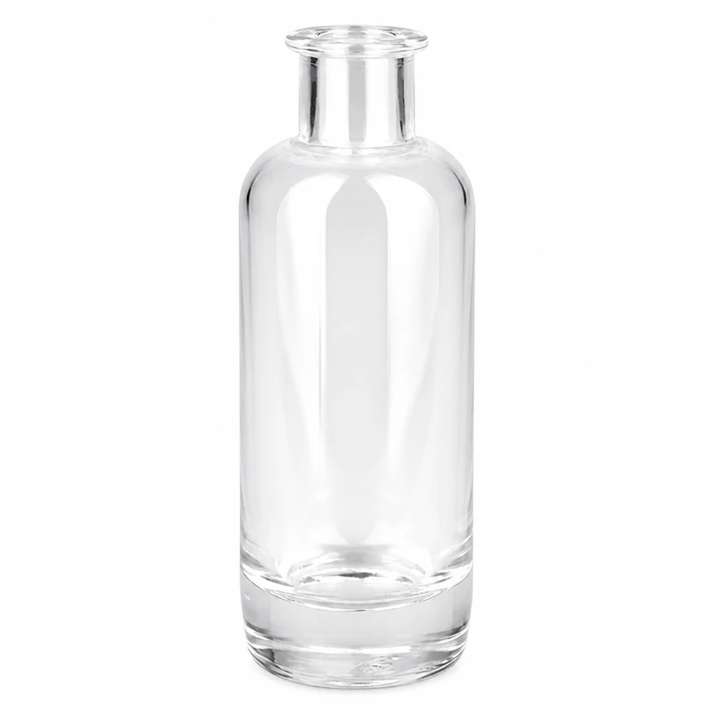 200ml Glasflasche Ella transparent ohne Verschluss UNiTWIST Gewinde leer Kosmetikflasche Apothekerflasche