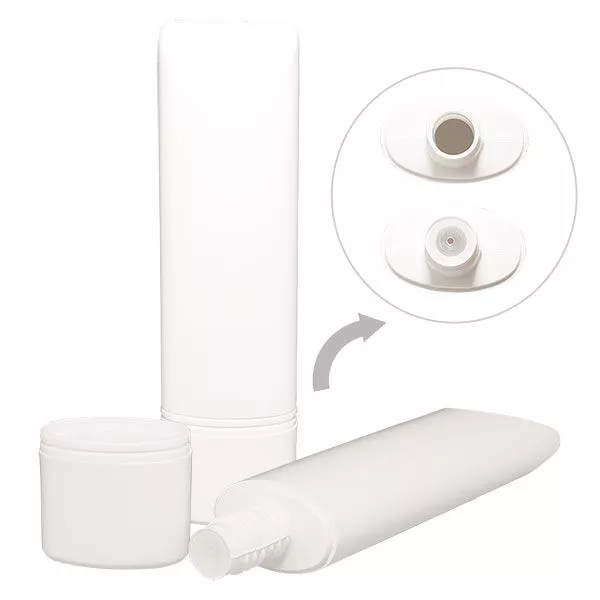 Standtube 50 ml weiß HD/LDPE inkl StandVerschluss