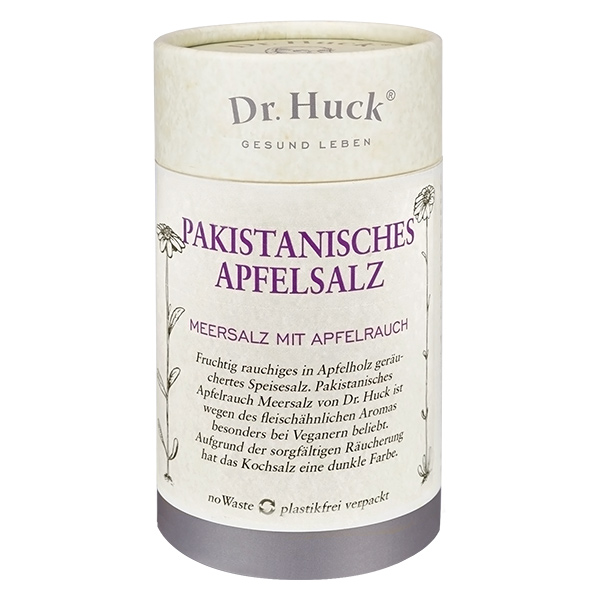 180 g Pakistanisches Apfelrauch Meersalz Dr. Huck 180 g Pakistanisches Apfelrauch Meersalz Dr. Huck