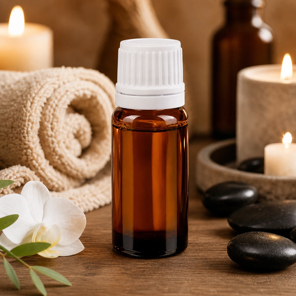 Apothekenflasche braun 10ml Schraubverschluss weiß Originalitätsverschluss Kleine Apothekerflasche 10ml Braunglas mit OV weiß für Kosmetik und Naturheilkunde