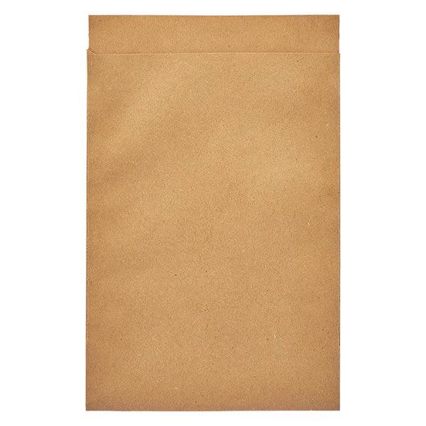 Flachbeutel braun (100er Pack) 85x117mm/50 g/m²