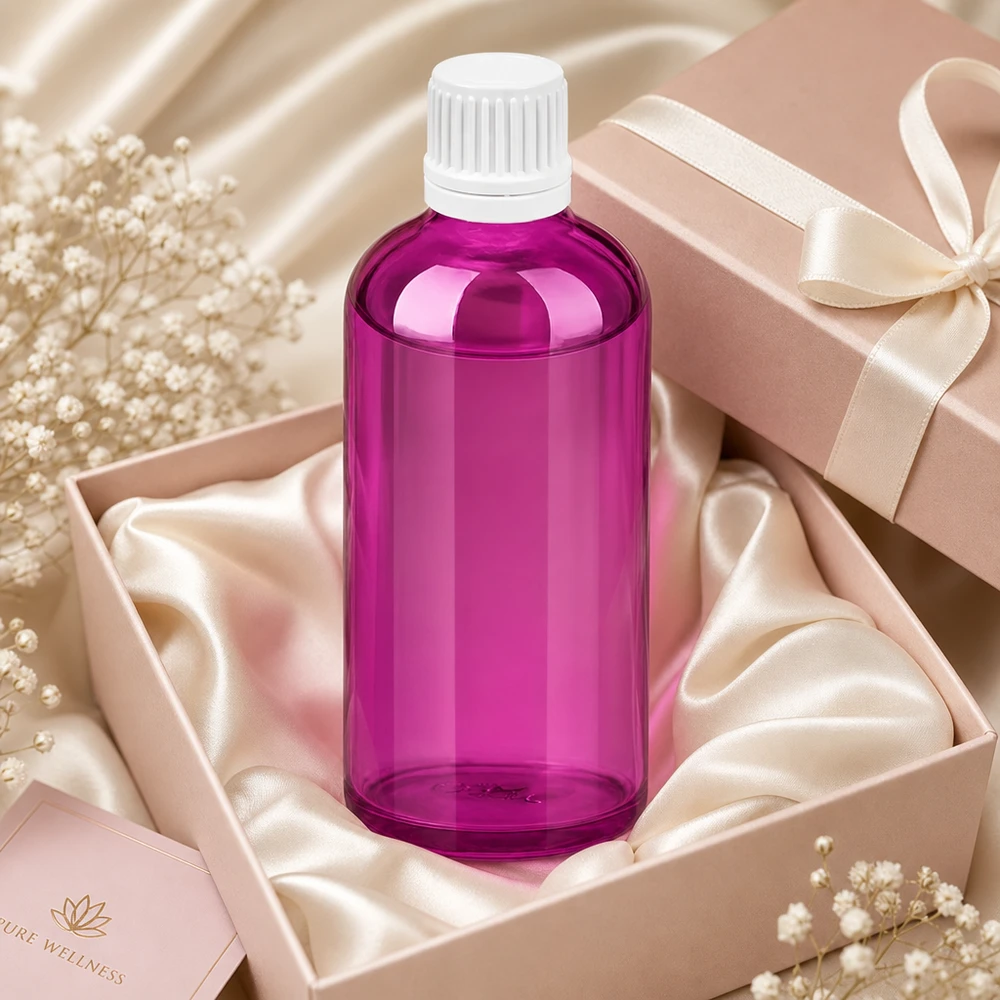 100ml Tropfflasche 0.7mm weiss Originalität Schraubverschlusserschluss PurpleLine UT18/100 Hochwertige 100ml Kunststoff-Tropfflasche mit kindersicherem weißem Verschluss für den täglichen Gebrauch