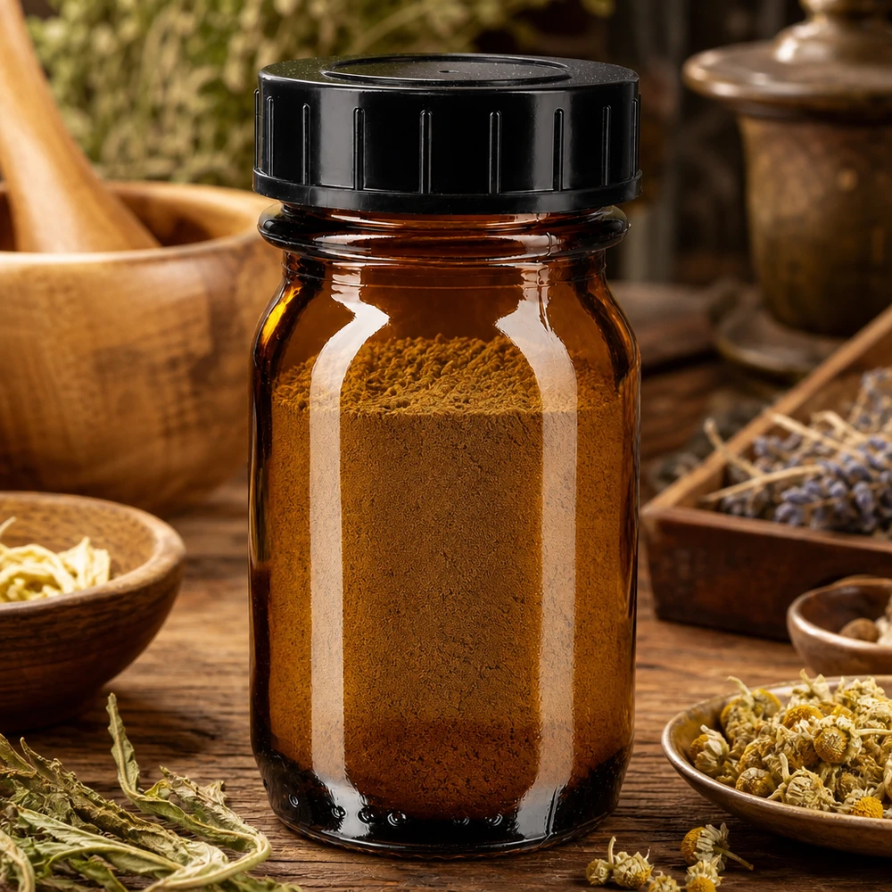30ml Braunglasflasche mit Weitmund perfekt zum Portionieren kleiner Mengen