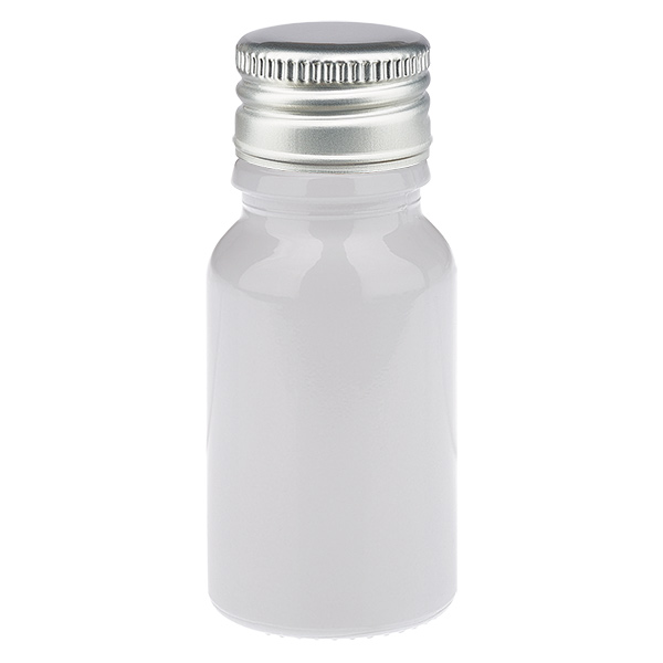 10ml Flasche 11mm Schraubverschluss Alu-Silber Standard WhiteLine UT18/10 10ml Flasche 11mm Schraubverschluss Alu-Silber Standard WhiteLine UT18/10