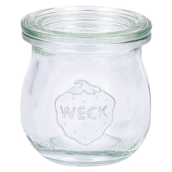 75ml Tulpenglas mit Glasdeckel WECK RR40 75ml Tulpenglas mit Glasdeckel WECK RR40