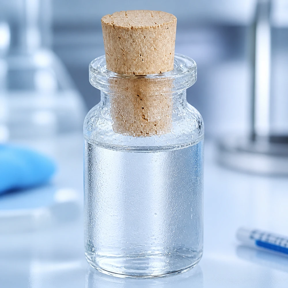 Miniaturglasbehälter 5ml mit konischem Korken 11/14mm für Chemikalien und Reagenzien