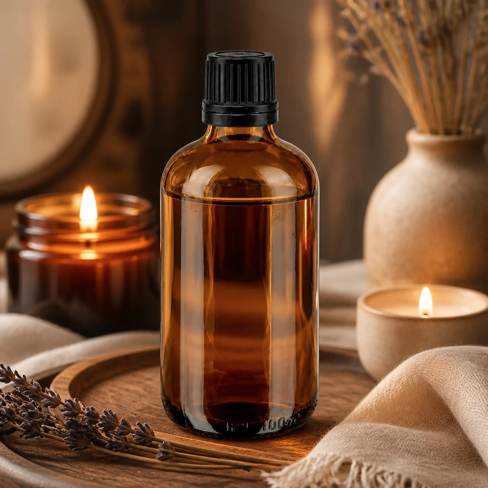 Apothekenflasche braun 100ml Tropfverschluss Premium 1mm schwarz Originalitätsverschluss UV-geschützte 100ml Tropfflasche aus Apothekerglas mit präzisem 1mm Dosiereinsatz