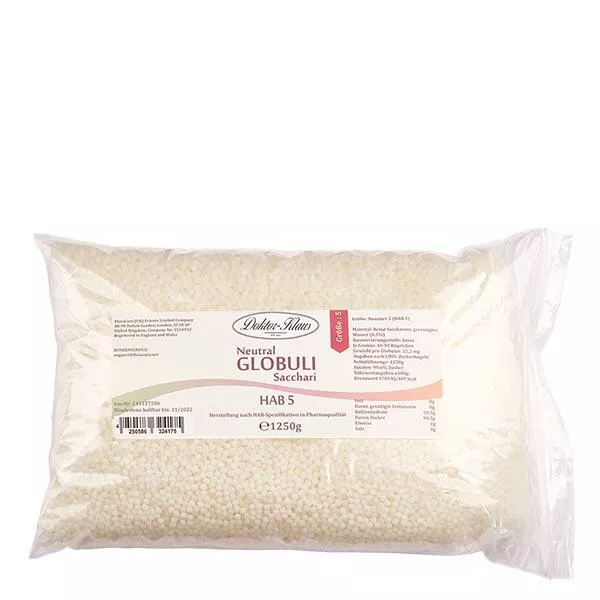 1250g Neutral Globuli Gr. 5 von Doktor-Klaus