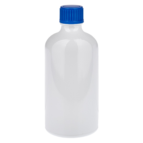 100ml Flasche 11mm Schraubverschluss blau Standard WhiteLine UT18/100