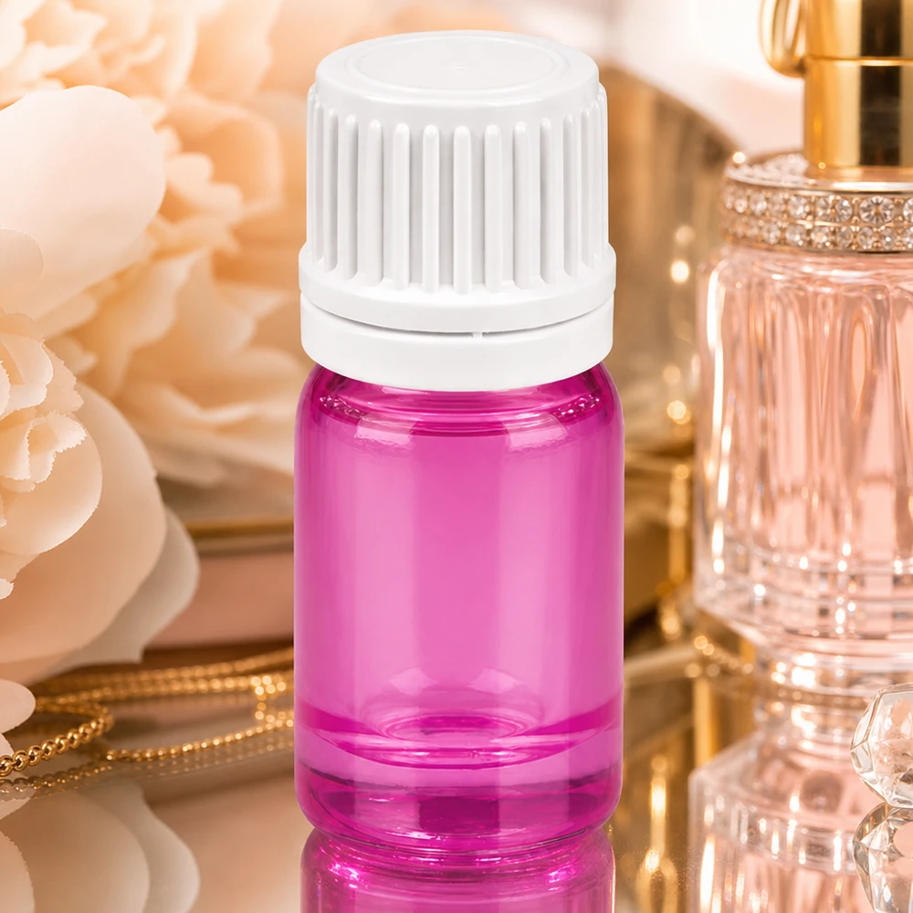 5ml Tropfflasche 0.7mm weiss Originalität Schraubverschlusserschluss PurpleLine UT18/5 Violette 5ml Tropfflasche UT18/5 mit kindersicherem weißem Verschluss für sichere Aufbewahrung