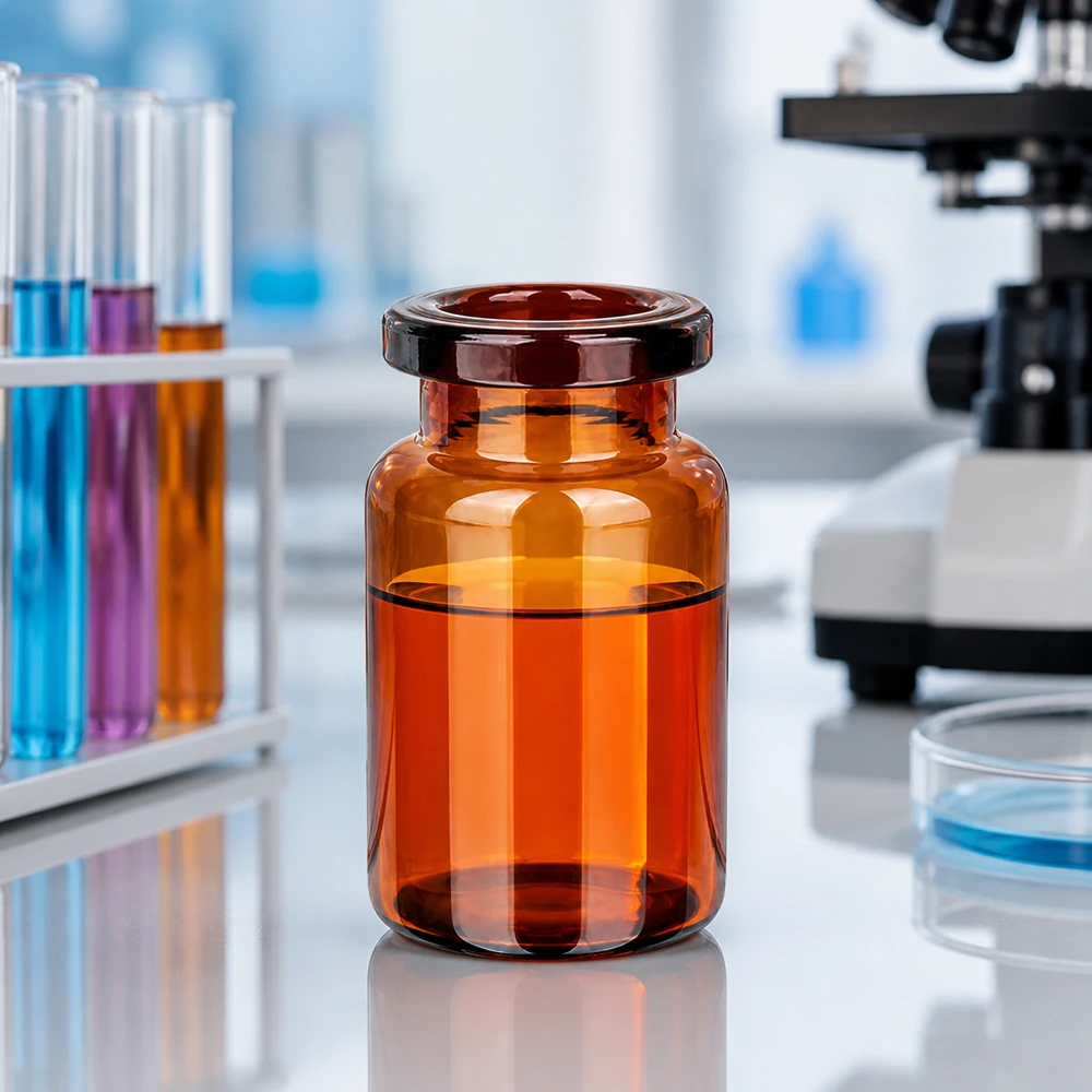 Medizinische Braunglas Durchstechflasche 5ml für Vakzine und Biologika geeignet