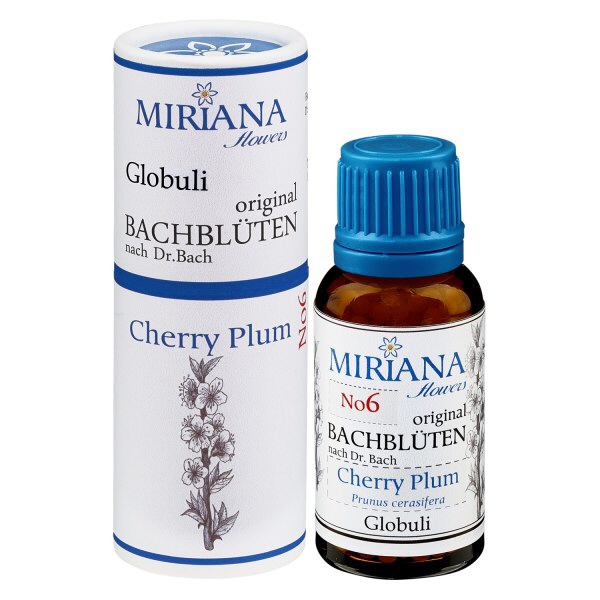 6 Cherry Plum, 20g Bach-Globuli, MirianaFlowers 6 Cherry Plum, 20g Bach-Globuli, MirianaFlowers