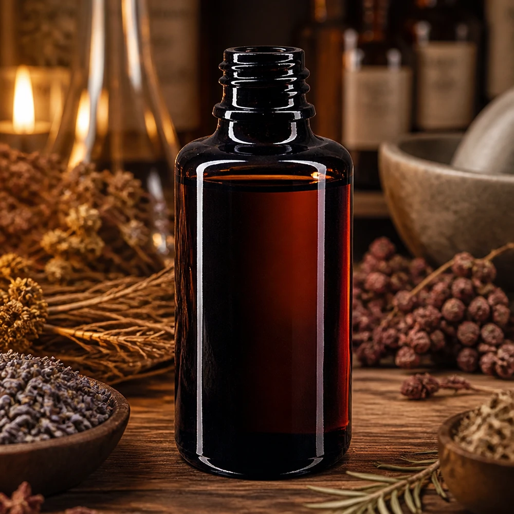 Lichtschützende 30ml Violettglas Flasche Orion bewahrt Wirkstoffqualität natürlicher Produkte