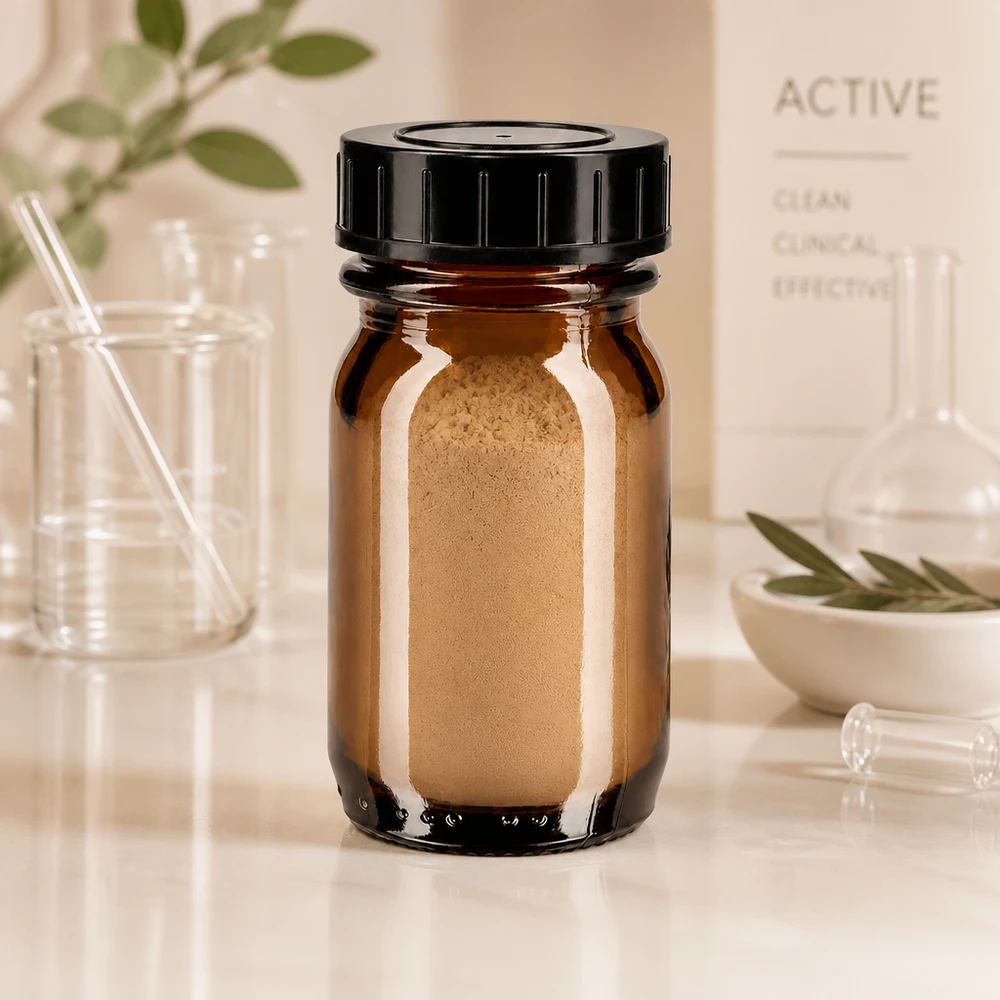 30ml Schraubglas in Braun mit grosser Oeffnung perfekt fuer Labor und Apotheke