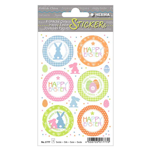 Top Sticker "Ostergrüsse" (12 Aufkleber)