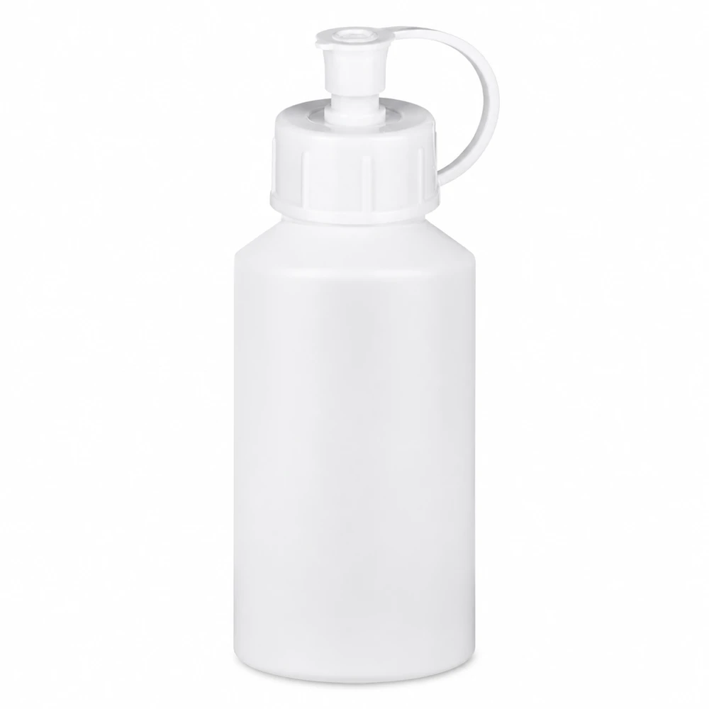 Apothekenflasche aus lebensmittelechtem HDPE Kunststoff 50ml mit Dosierverschluss