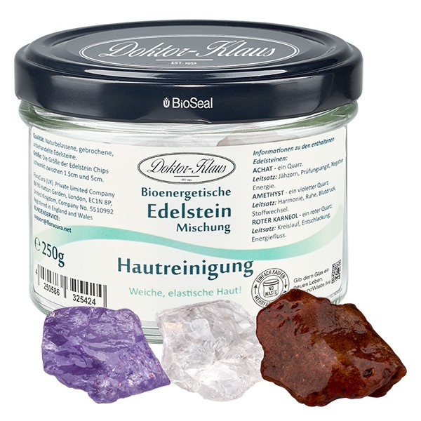 Hautreinigung Natur Edelsteine Doktor-Kl. noWaste