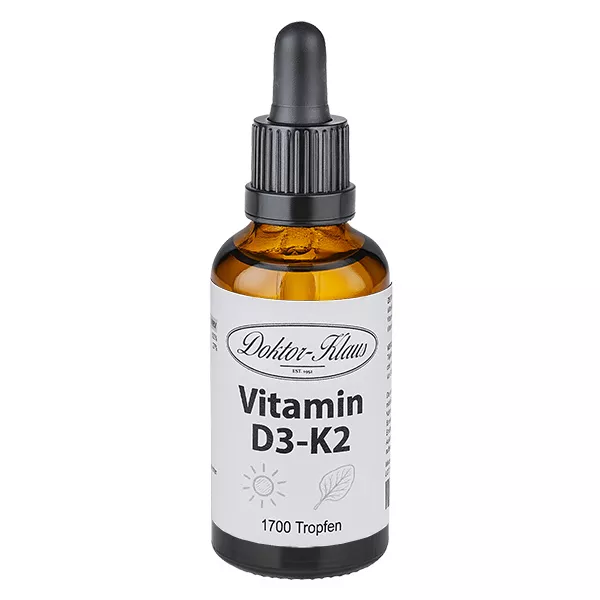Vitamin D3 Tropfen (1000 I.E.) 50ml Doktor-Klaus Vitamin D3 Tropfen (1000 I.E.) 50ml Doktor-Klaus