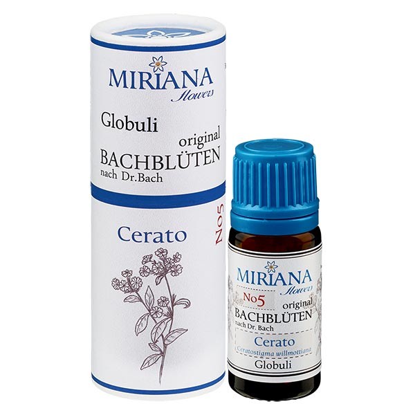 5 Cerato, 10g Bach-Globuli, MirianaFlowers 5 Cerato, 10g Bach-Globuli, MirianaFlowers