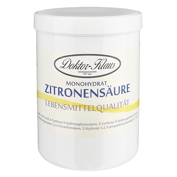 Zitronensäure 1000g Doktor-Klaus