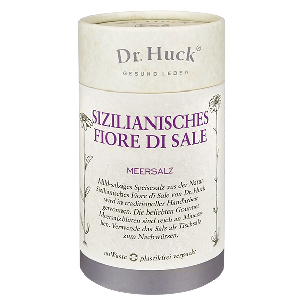 120 g Sizilianisches Fiore di Sale (Meersalz) Dr. Huck 120 g Sizilianisches Fiore di Sale (Meersalz) Dr. Huck
