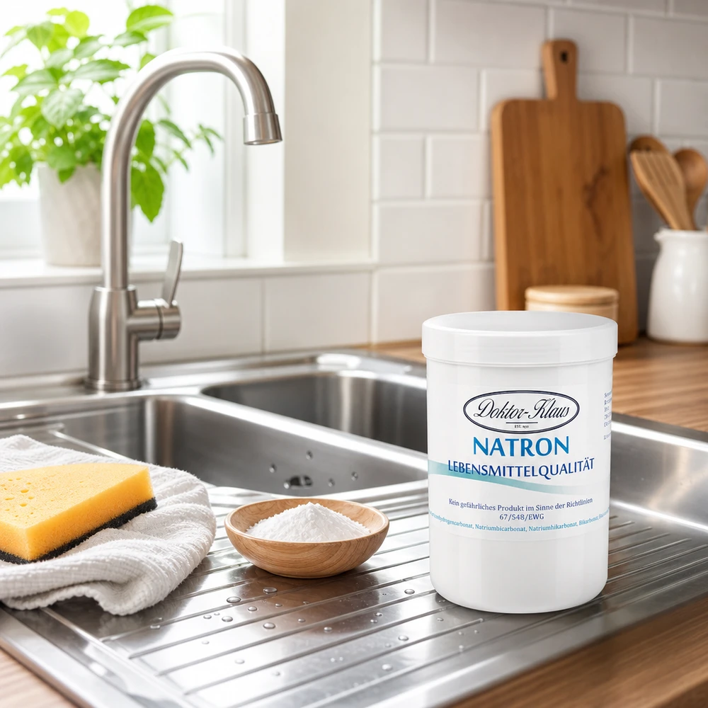 Natron 1kg Doktor-Klaus Doktor Klaus Natron 1kg natürliches Reinigungsmittel in praktischer Vorratspackung