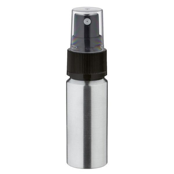 20ml geschliffene Aluflasche mit Zerstäuber