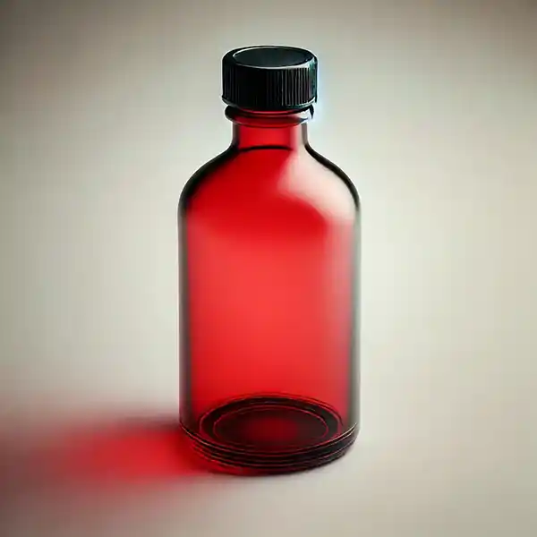 Tropferflaschen Rotglas