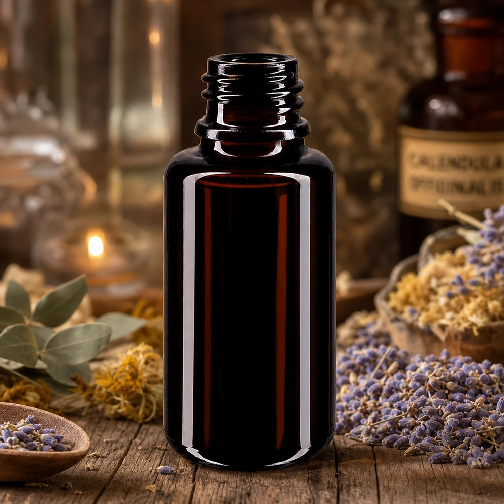 Kompakte Miron Violettglas Tropfflasche 20ml ideal für homöopathische Mittel