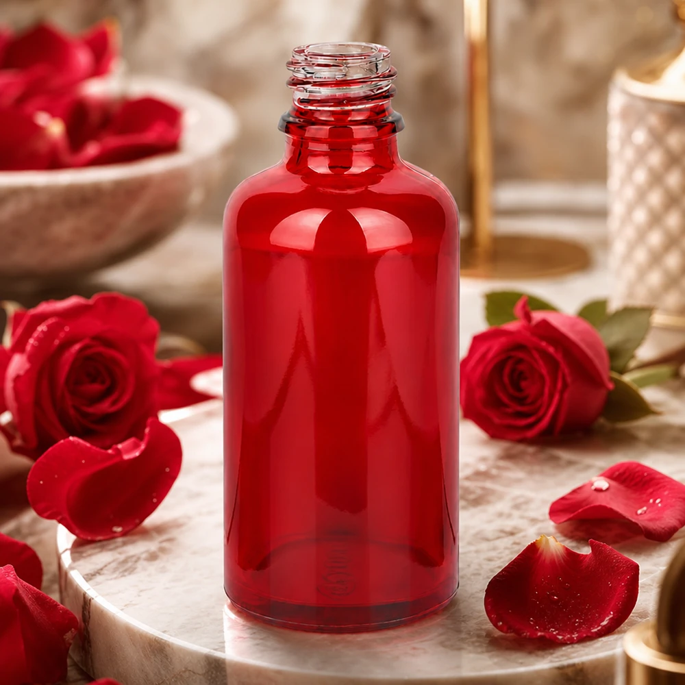 50ml Medizinflasche RedLine UT18/50 mit praktischem Schraubverschluss für Tinkturen und Essenzen