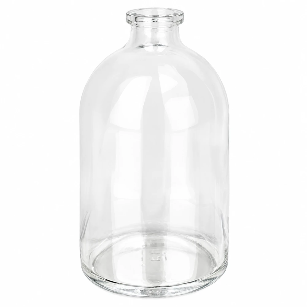 Injektionsflasche Klarglas 100ml 100ml Flasche aus hochwertigem Borosilikatglas für medizinische Anwendungen