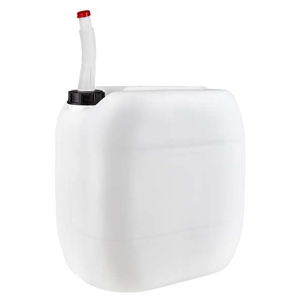 Kanister 30 Liter mit Auslaufrohr Flex Kanister 30 Liter mit Auslaufrohr Flex
