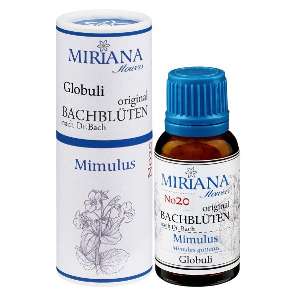 20 Mimulus, 20g Bach-Globuli, MirianaFlowers 20 Mimulus, 20g Bach-Globuli, MirianaFlowers