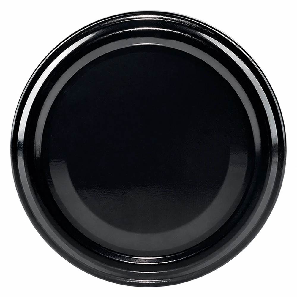 UNiTWIST TO82 schwarz, BioSeal, BPA-NI, UNiTWIST UNiTWIST TO82 schwarzer Einmachdeckel 82mm BPA-frei für Marmeladen und Konserven